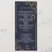 ネイビー&ゴールデンフローラ プログラム (裏面)