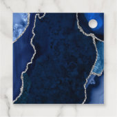 ネイビー&シルバーアゲート誕生日ありがとう フェイバータグ (裏面)