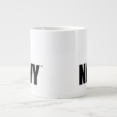 ネイビー ジャンボコーヒーマグカップ (正面)