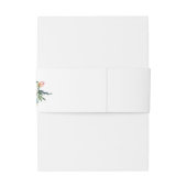 ネイビー&ダスティブルーピンク赤面フローラ3 招待状ベリーバンド (裏面例)