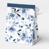 ネイビー&ダスティブルーフローラ フェイバーボックス (裏面サイド)