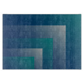 ネイビー・ティール・グレー カッティングボード (正面)