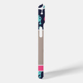 ネイビー&ピンクイカットペイズリー母の日の写真 Case-Mate iPhoneケース (裏面 / 右)