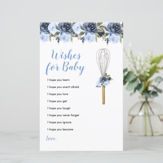 ネイビー・フラワーズがベビーの緑のフローラを希望 (スタンド正面)