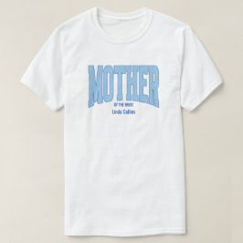 ネイビー+ブルーフォックスグロッターモール 花嫁の母 Tシャツ