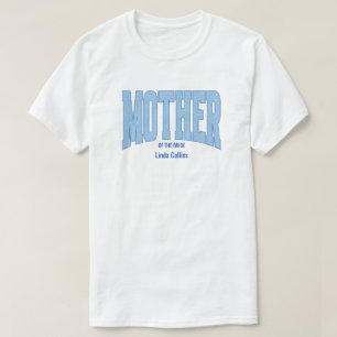 ネイビー+ブルーフォックスグロッターモール 花嫁の母 Tシャツ