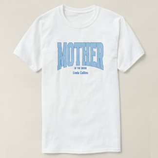 ネイビー+ブルーフォックスグロッターモール 花嫁の母 Tシャツ