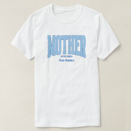 ネイビー+ブルーフォージャージッターの花婿の母ギフト Tシャツ