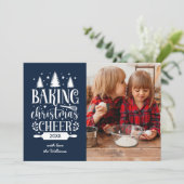 ネイビー |ベーキング応援独身の写真 シーズンカード (スタンド正面)