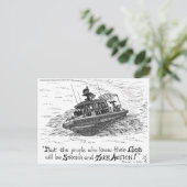 ネイビー ポストカード (スタンド正面)