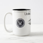 ネイビー – ラジオマーンMAG ツートーンマグカップ (左)