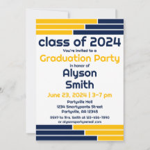 ネイビー&金ゴールドバーワンフォトグラードパーティー