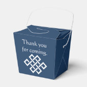 ネイビ中国のー・フェイスボックスのエレガンス フェイバーボックス (正面サイド)