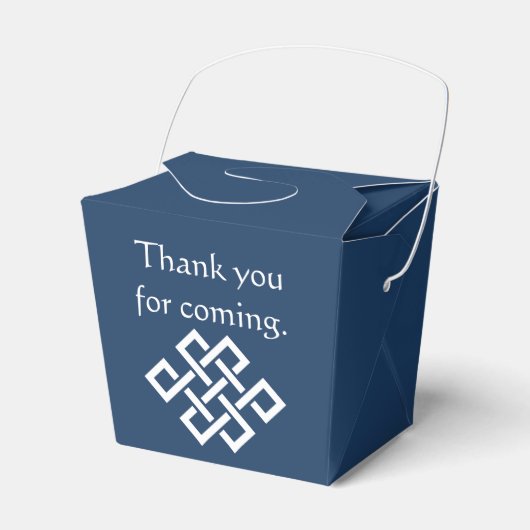 ネイビ中国のー・フェイスボックスのエレガンス フェイバーボックス (正面サイド)