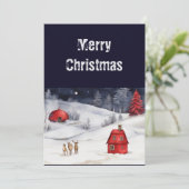 ネイビ伝統的素朴ー・レッド・ウィンター シーズンカード (スタンド正面)