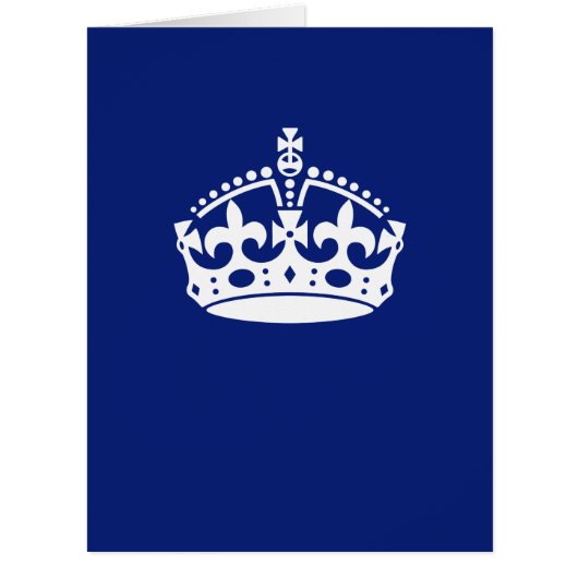 ネイビ保ーブルーのCalm Crownアイコン (正面)