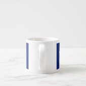 ネイビ保ーブルーのCalm Crownアイコン エスプレッソカップ (裏面)
