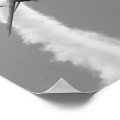 ネイビ日本のー愛知D3Aダイビングボマー ポスター (角)