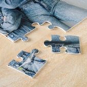 ネイビ最高のー・マムの写真 ジグソーパズル (側面)