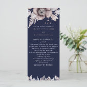 ネイビ素朴ーマウヴフローラボタニカル結婚ズ プログラム (スタンド正面)