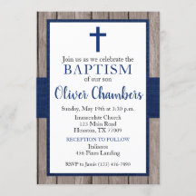 ネイビ素朴ー&ウッドボーイバプテスマ