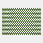 ネイビ航海のーとグリーン ラッピングペーパーシート (正面2)