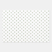 ネイビ航海のーとフォレストグリーン ラッピングペーパーシート (正面3)