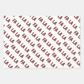 ネイビ航海のーアンドホワイトファララッピング紙Sh ラッピングペーパーシート (正面3)