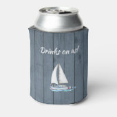 ネイビ航海のーカスタムブルーファミリーレイクハウスパーティー 缶クーラー (缶裏面)