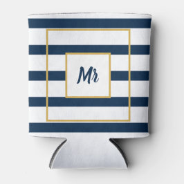 ネイビ航海のーストライプズ氏 缶クーラー