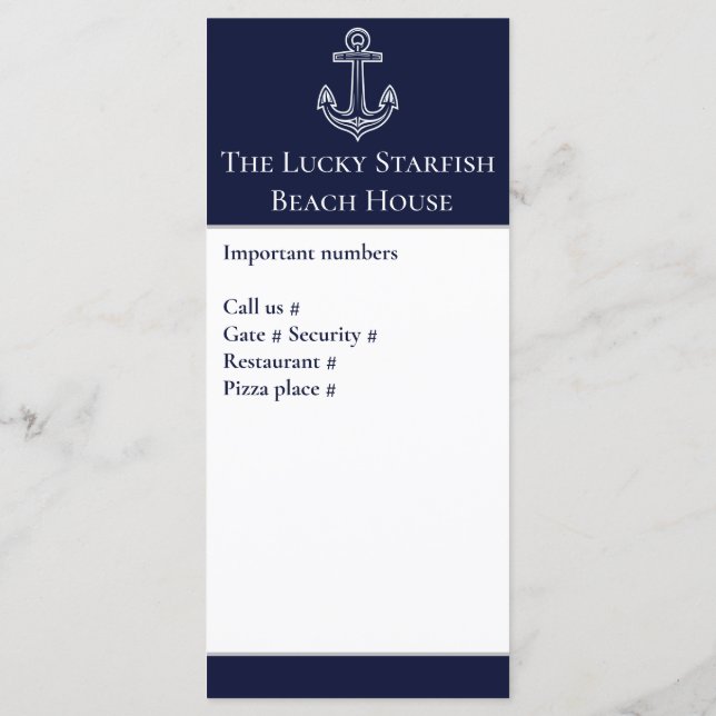 ネイビ航海のーブルーいかりコースタルダモノグラムのーブ (裏面)