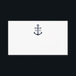 ネイビ航海のーブルーいかり結婚ズ アドバイスカード<br><div class="desc">このスタイリッシュクラシックネイビ航海のーの青いいかりのアドバイスカードを使って自分のにtouchを追加す結婚る。ネイビーブルーのいかりイラストレーションでデザインされパーソナライズされた、白い背景には、新郎新婦モノグラムカスタムとネイビーブルーセリフフォントの文字を備えている。ビーチを航海のテーマにした結婚式、赤ちゃんシャワー、誕生日、ブライダルシャワー、バチェロレットパーティーなど、特別な機会に最適。</div>