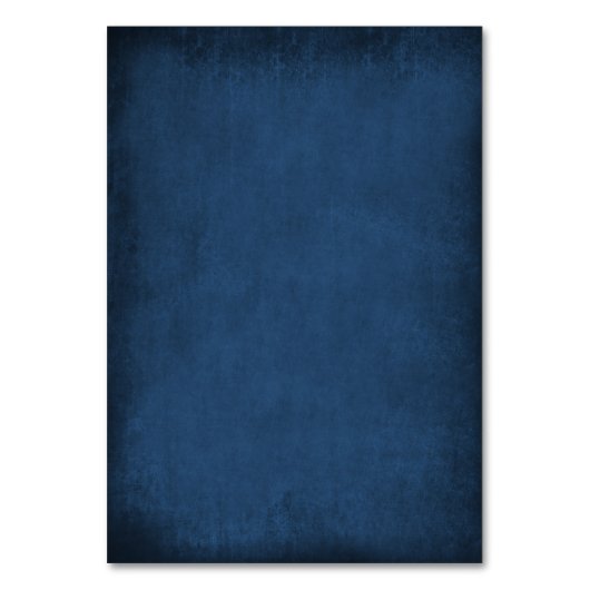 ネイビ航海のーブルーとホワイト結婚のエンクロージャカード テーブルナンバー (裏面)