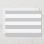 ネイビ航海のープラチナグレーいかり結婚の写真 セーブザデート (裏面)