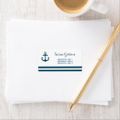 ネイビ航海のー住所 シール (インサイチュ)