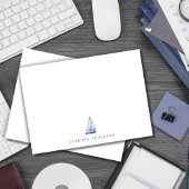 ネイビ航海のー通信対応フラットノートカード ノートカード