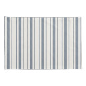 ネイビ航海のー青と白とストライプのいかりP 枕カバー (裏面-右)