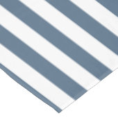 ネイビ航海のー青ストライプの赤ちゃんシャワー テーブルクロス (アングル)