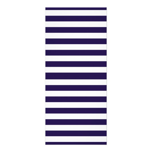 ネイビ航海のー&ホワイトストライプいかり結婚のメニュー ラックカード (裏面)