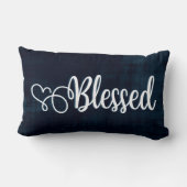 ネイビ賛美ーオン – 腰枕 ランバークッション (裏面)