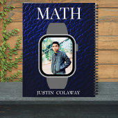 ネイビ離れー・ブルー・スクールプランナー少年の写真 ノートブック