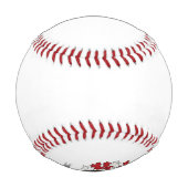 ネイピア家紋コートオブアームズ 野球ボール (裏面)