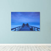 ネイプルピア、夜明け キャンバスプリント (インサイチュ (ウッドフロア))