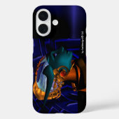 ネイムズ/ハイパーアンドロイドポートレート Case-Mate iPhoneケース (裏面)