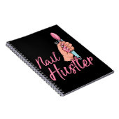 ネイリストおもしろいエムルポエマニキュアの同僚 ノートブック (右側)