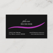 ネイリストかサロン 名刺 (裏面)