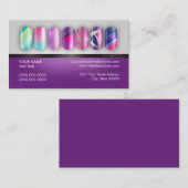 ネイリストのネイルアーチストの名刺 名刺 (正面/裏面)