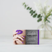 ネイリストの名刺 予約カード (スタンド正面)