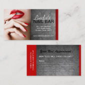 ネイリストの名刺 予約カード (正面/裏面)