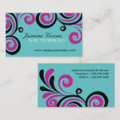 ネイリストの名刺 名刺 (正面/裏面)